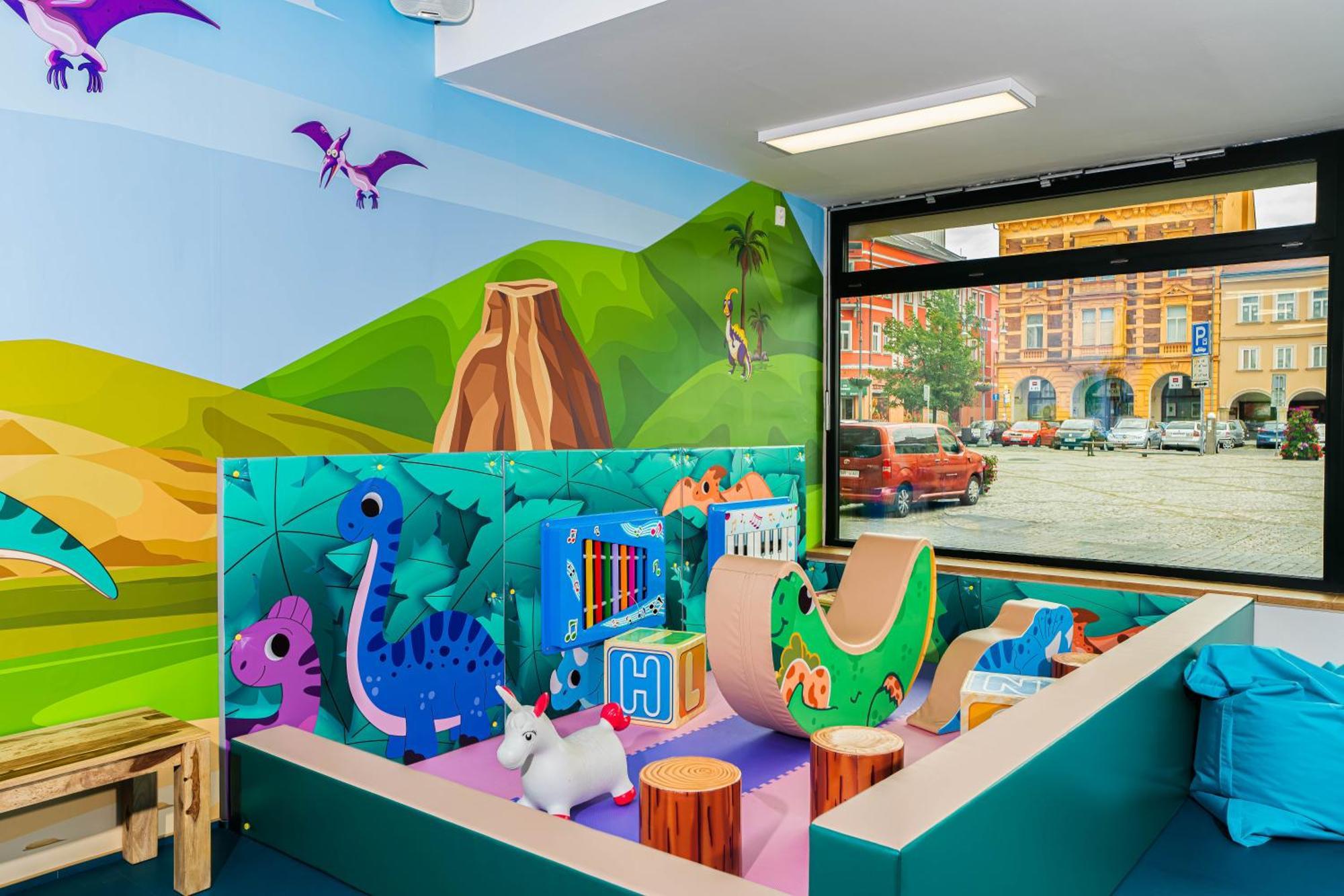 Wellness Hotel Luzan Rumburk Exteriör bild